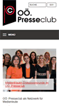 Mobile Screenshot of presseclub.at